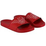 Giorgio Armani Schuhe Armani Emporio Sliders Rot XN747XVPS04S449 - Rot - 41