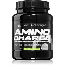 Scitec Nutrition Amino Charge Redesign Förderung von sportlicher Leistung und Regeneration mit Koffein Geschmack Apple 570 g