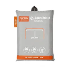 Siena Garden AquaShield Tischhülle 220 x 100 x 70 cm Hellgrau