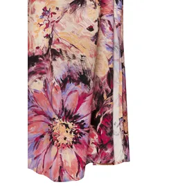 LASCANA Maxirock Damen Floral Pink 42