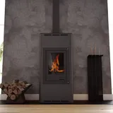 Aquaflam 7 Basic Wasserführender Kaminofen Black 7 kW
