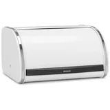 Brabantia Brotkasten 31,6 x 26,2 cm Stahl Weiß