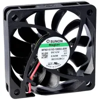 SUNON MF60151V2-1000U-A99 Axiallüfter 12 V/DC 38.72 m3/h (L x B x H) 15 x 60 x 60mm