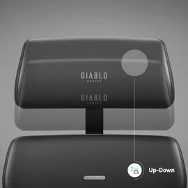 Diablo Chairs V-Modular Kunstleder Schwarz