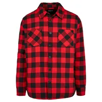 URBAN CLASSICS Hemd Black / Red XL