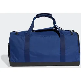 adidas Linear Duffel Sporttasche M Dunkelblau/Weiß