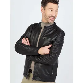 JCC MM21-1-02 Bikerjacke Schwarz 4XL