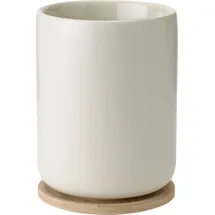 Stelton Theo mit Untersetzer sand