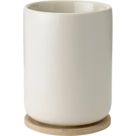 Stelton Theo mit Untersetzer sand