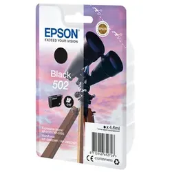 EPSON Inkjetpatrone Nr.502 schwarz C13T02V14010