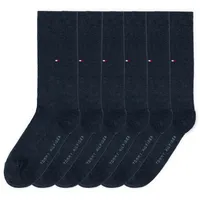 Tommy Hilfiger Herren Socken 6er Pack - Men's SOCK 6P ECOM blau 47-49