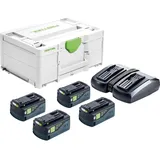 Festool Energie-Set SYS 18V 4x5,0/TCL 6 DUO