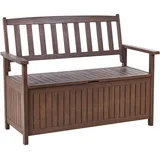 Beliani Sovana 120 x 91 x 60 cm Braun