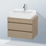 Duravit DuraStyle Waschtischunterschrank, 2 Auszüge, DS530607575,