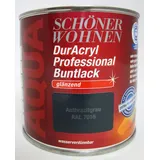 DurAcryl Professional Buntlack anthrazitgrau glänz.375ml wasserverdünnbar