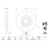 Bosch Bremsscheibe