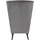 Home Affaire Sessel HOME AFFAIRE "Salla auch in Fellimitat und Feincord, viele Bezugsarten, Ohrensessel", grau, H:118cm T:94cm, Samtoptik (100% Polyester), Sessel, Sessel, wahlweise mit oder ohne Hocker; großer Sessel: Maße B/T/H: 78/94/118cm