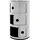 Kartell Componibili 3 Elements Verchromt