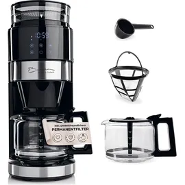 Barista Kaffeemaschine mit Mahlwerk Touchdisplay & Timer