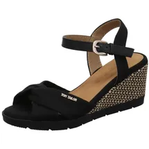 Tom Tailor Keilsandalette Damen Schwarz 38
