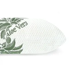 Mister Sandman |Aloe Vera Kissen 2 Bezüge 40x80 |Visco/Memory Schaum |Ergonomisches Kopfkissen, druckentlastend, waschbarer Kissenbezug