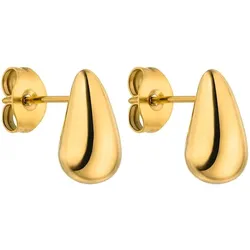Purelei Ohrringe Droplet im zarten Design Gold Damen 
