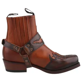 Sendra Cowboy Stiefelette 7811 Braun - Braun - 45