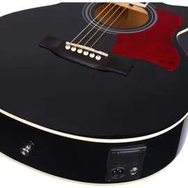 v-tone EAG SET BK elektrische Akustikgitarre + Verstärker