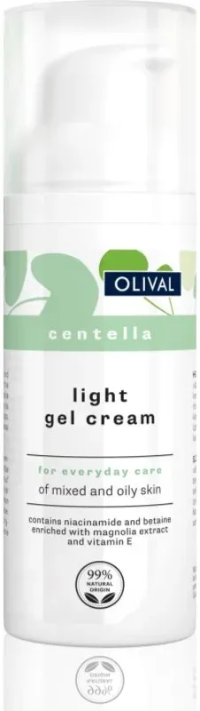 Olival Centella Leichte Gelcreme für gemischte bis fettige Haut 50 ml