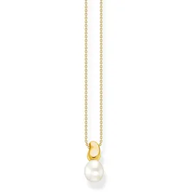 Thomas Sabo Bold Elegance Kette mit Anhänger Gelb Gold