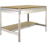Proregal Werkbank BUFFALO mit Schubfach | HxBxT 84x90x61cm | Traglast 400kg | Verzinkt