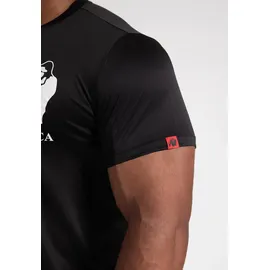 Gorilla Wear Klassisches Trainings-T-Shirt schwarz L