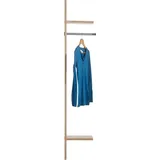 WIMEX Joker Garderobe 32x12x179 cm braun