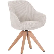 Höffner home24 Armlehnstuhl beige , Maße (cm): B: 60 H: 83 T: 65