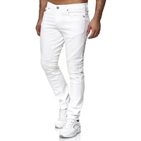 Slim-fit-Jeans 16517 in cooler Biker-Optik