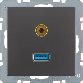 Berker USB/3,5mm Audio Steckdose 3315396086