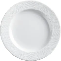 KAHLA 113422A74364C Honeycomb Brotteller 16 cm | Frühstücksteller mit Relief-Muster aus Porzellan