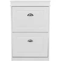 Hjh living Schuhschrank ESTHA 2 / weiß