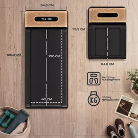 Sportstech WoodPad Pro Braun