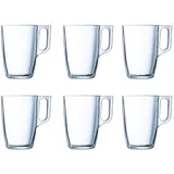 Luminarc Kaffeetasse 0,32 l Transparent 6 St.