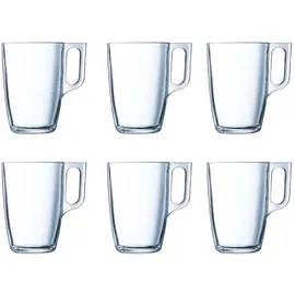 Luminarc Kaffeetasse 0,32 l Transparent 6 St.