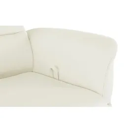 HIMOLLA Ledersofa 6001 ¦ creme ¦ Maße (cm): B: 173 H: 102 T: 86.0