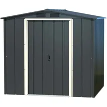 averto Gerätehaus 2,02 x 1,82 m Grau