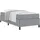 vidaXL Boxspringbett 100 x 200 cm Hellgrau
