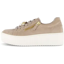 Gabor Plateausneaker Damen Beige 39