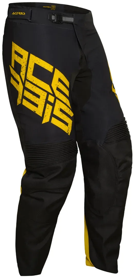 Acerbis LTD Caspian Motocross Hose, schwarz-gelb, Größe 28 für Männer