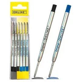 Online Schreibgeräte Kugelschreibermine M 6 St. Schwarz/Blau