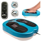 Gymform® Fußmassagegerät Leg Action, Spar-Set 1-tlg., 1er oder 2er Pack 4 oder 8 Programme, Durchblutungsstörungen bekämpfen, Wellness für die Füße, Fernbedienung blau