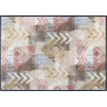 Wash+Dry Fußmatte, Timesign 60x85cm, innen und außen, waschbar