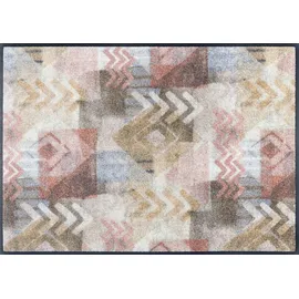 Wash+Dry Fußmatte, Timesign 60x85cm, innen und außen, waschbar